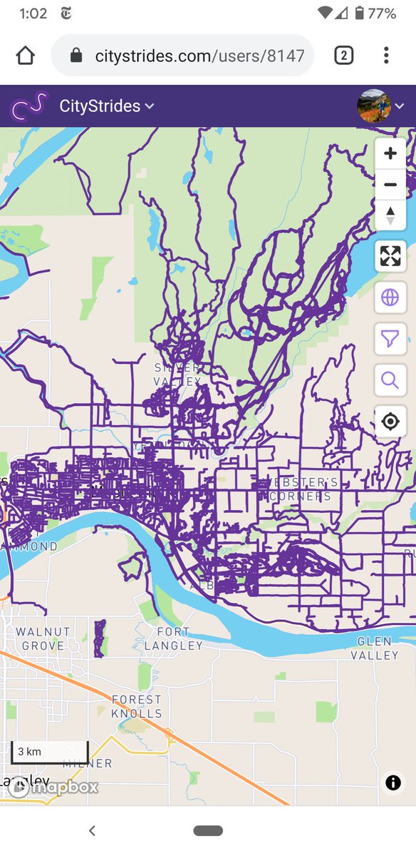 frizcb's tweet image. I have officially run every runnable Street in Maple Ridge, BC. @CityStrides