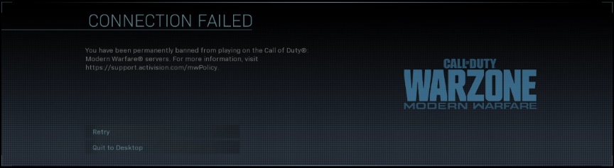 austynfrisk1's tweet photo. @ATVIAssist  Updates MW  game crashes and I get permabanned  no previous bans never broke the code of conduct ?? what happened here Activision   stats still on the leaderboard   your auto-ban system is broken and it's really disheartening 200$+ gone https://t.co/bkOTwS2v5C