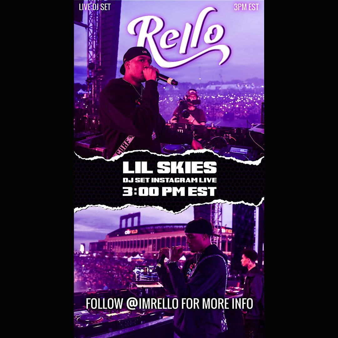 imrello's tweet photo. Live tomorrow at 3 https://t.co/KRaA5HIy2L