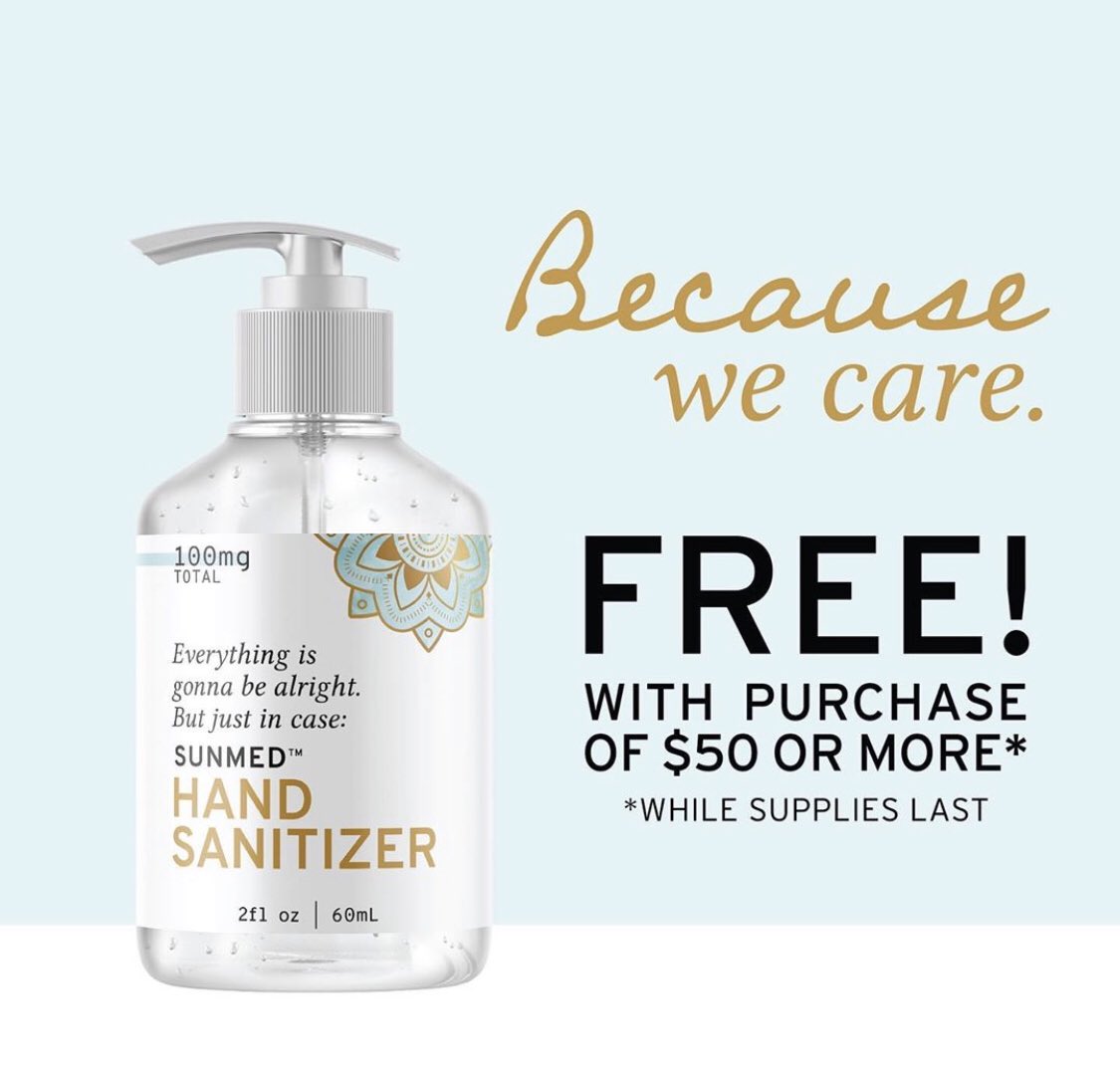 cbdalexandria's tweet photo. Because we care! Free 100mg CBD Hand Sanitizer with $50 purchase while supplies last! Call ahead for curbside pick up ๐ (571) 312-4705 #alexandriava #oldtownalexandria #lovelocalot #yourcbdstore #cbdhandsanitizer #otbd https://t.co/vigif8He1B