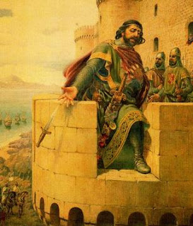 Luis was shot immediately. The execution recalled the actions of Alonso Pérez de Guzmán during the medival Reconquista of Spain. Guzmán, besieged in his castle, was told by a Muslim emissary that if he didn’t surrender they would cut his son’s throat. Guzmán threw down a knife.