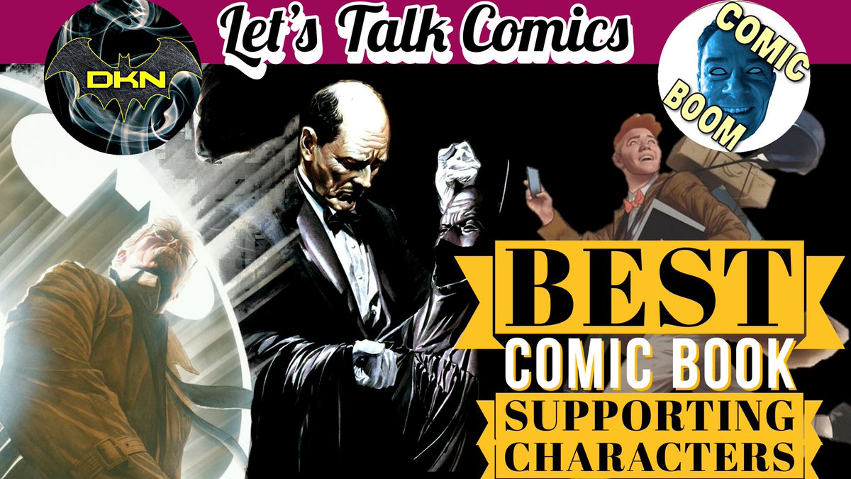 DarkKnightNat25's tweet photo. At 5pmEST (40 mins) @Metropolis40 & I go LIVE to discuss the best supporting characters in comics. RT this for a chance to win a free digital download of SHAZAM #1 by Geoff Johns. #DCComics #Marvel #comic #comicbooks #supportingcharacters #characterart
https://t.co/h9pRqQOPPz https://t.co/hrJX8lMVSU
