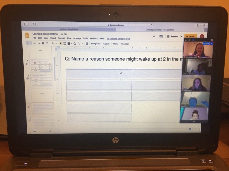 ICWBB's tweet photo. Family Feud: Lady Blues Edition 

#TeamGameNight #VirtualBonding #Quarenteam https://t.co/p5VkisJDHE