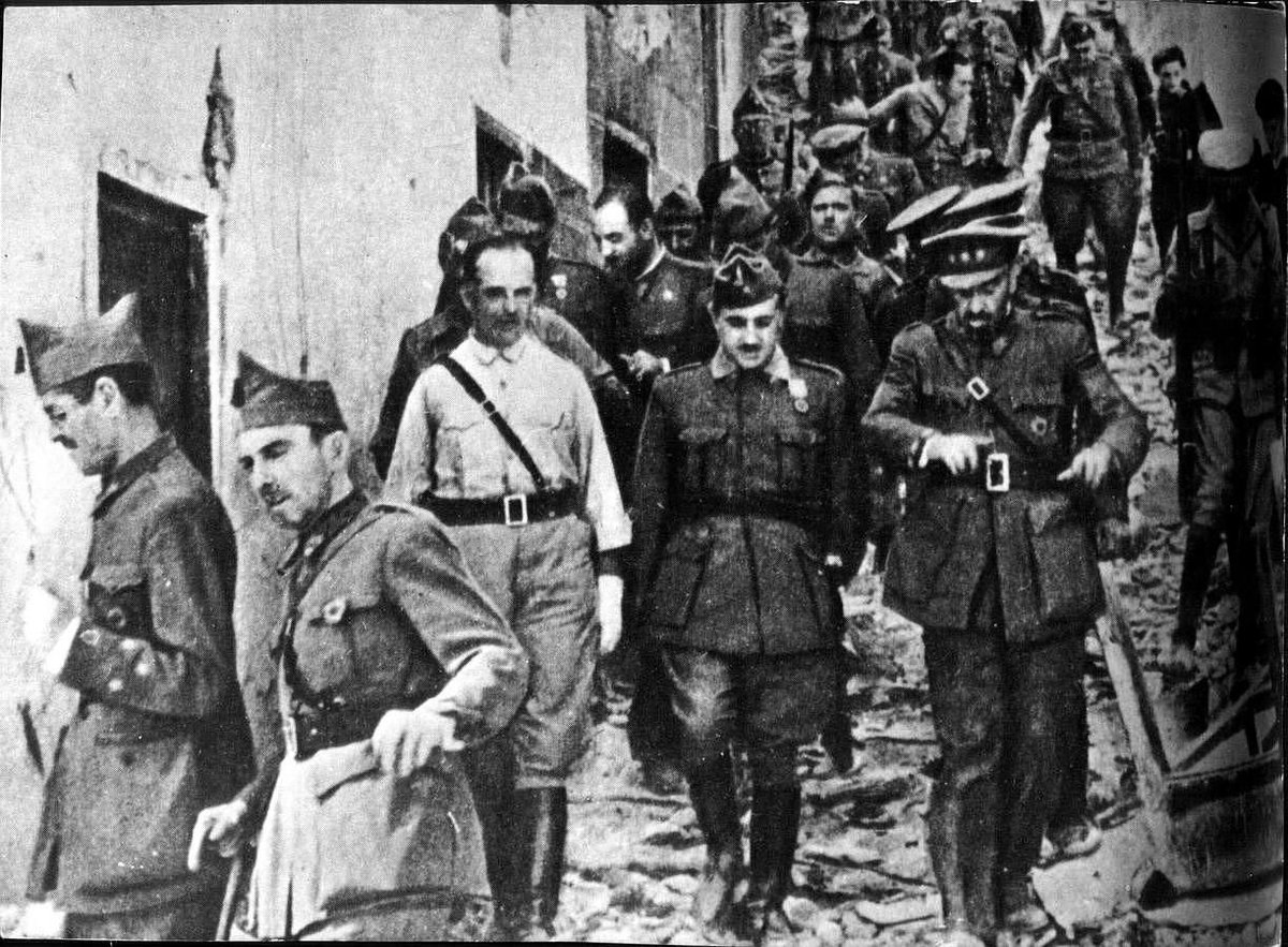 As the rescue force enters the city, Col. Moscardó emerges from the fortress to greet their commanding officer, stating: “Nothing to report in the Alcázar.” The end of the siege was a huge, much-needed, propaganda victory for the Nationalists, who still had to move on Madrid.