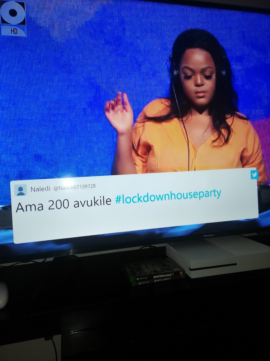 Armagee's tweet photo. I think you meant ama 2000 instead of 200 #LockdownHouseParty https://t.co/GbYJLOihLg