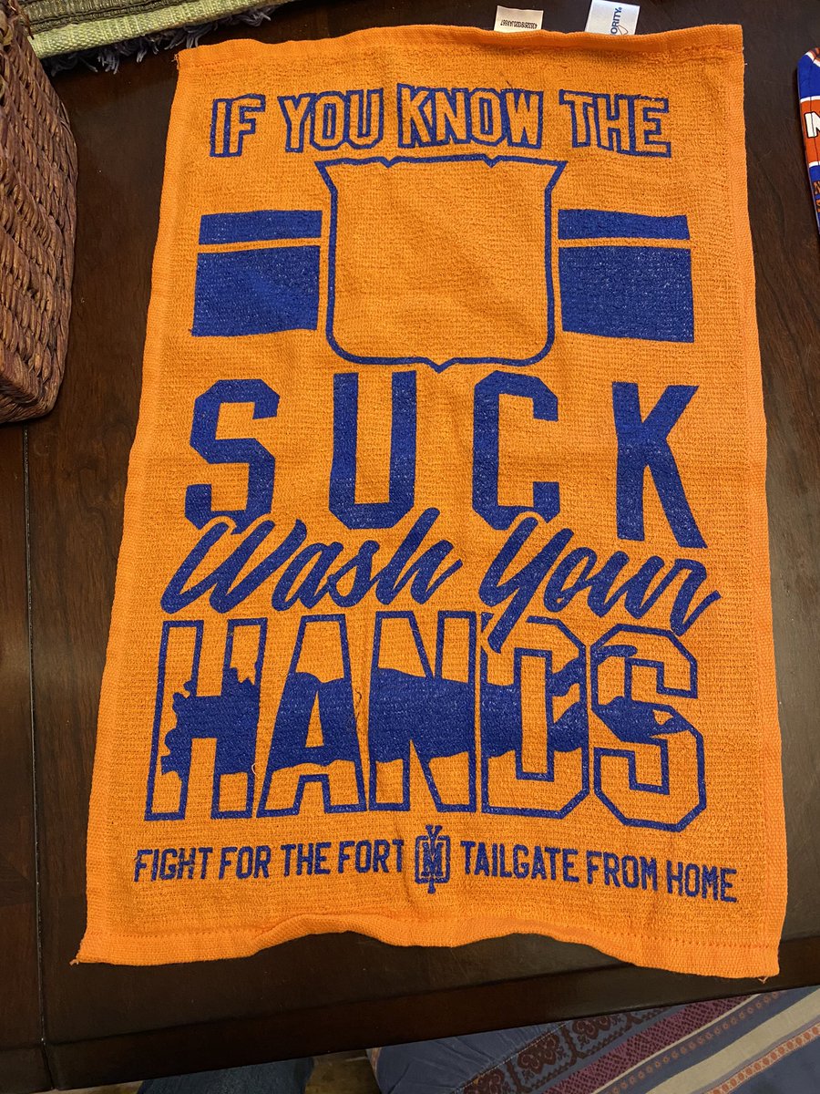 mruzz's tweet photo. My family’s favorite hand washing song! @YesMenOutfitter made these to raise $$ for @donaldrosner @Bluelinedeli719 who’s been doing God’s work by donating/delivering hundreds of meals to medical workers across Long Island #ISLESFamily @NYIslanders #NewYorkTough #ISLES https://t.co/rkIVWWXys8
