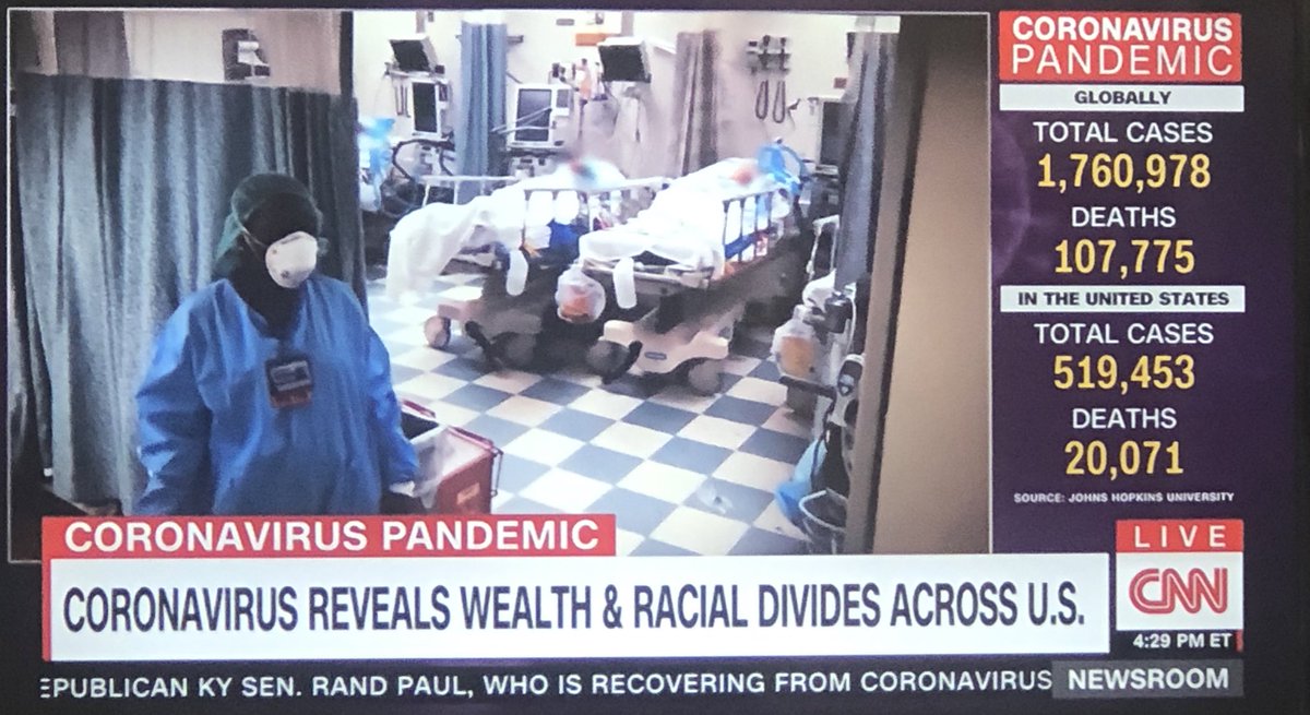 I mean... I’m glad the media cares about health disparities all of a sudden, but coronavirus isn’t “revealing” anything that wasn’t already revealed long ago in birth outcomes, prevalence of chronic disease, and life expectancy data.