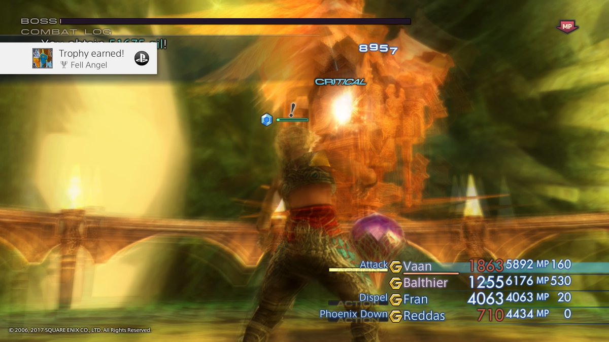 Frank_ValBoni's tweet photo. FINAL FANTASY Ⅻ THE ZODIAC AGE
Fell Angel (Silver)
#FFXIITZA #FFFreak #Gamer4Life #Gamer4Ever #PS4share https://t.co/p5HtmE0eoS