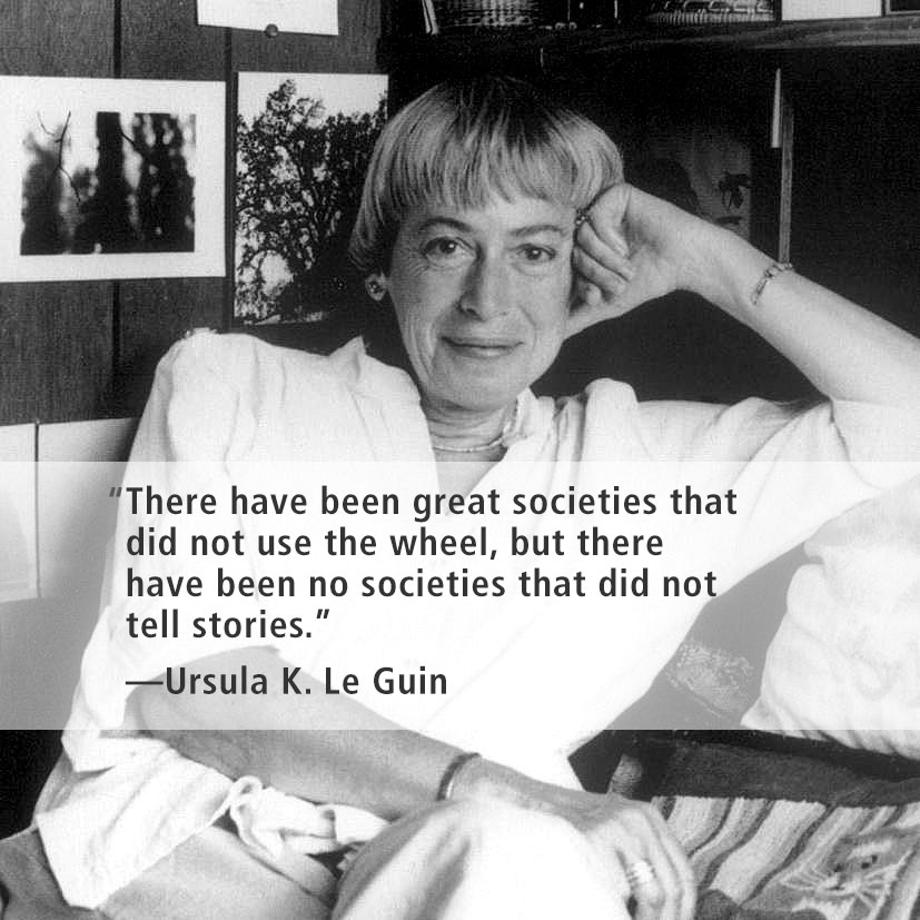 Human beings need stories. The little stories about ourselves. The big stories about society and the world and the universe. In this beautiful, scary, vast Cosmos that cares not a jot for humans, we can still tell stories & try to make the best of the particles and emptiness.