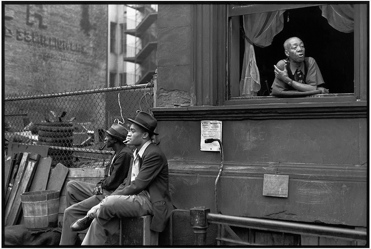 Henri Cartier-Bresson, Harlem, New York 1947