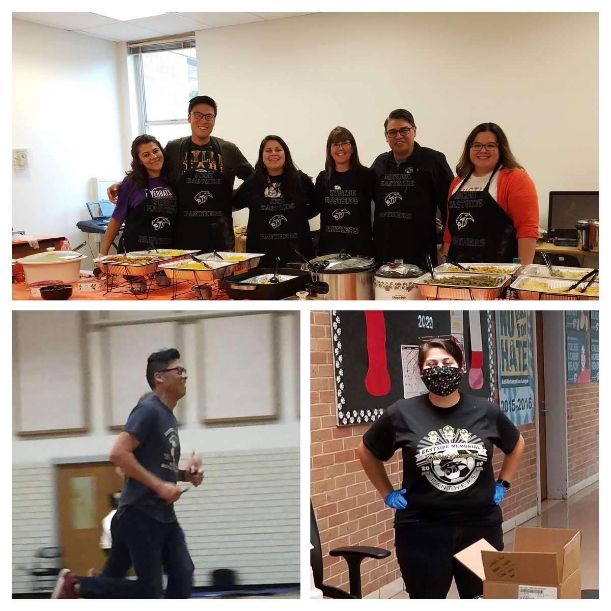 Fan4EMHS's tweet photo. #APWeek2020 @Jess_LopezG0323 @joshmardaveali are 2 of the most amazing people I know. They always inspire us to be our best! @EMHSAustinISD is a better place because of you! #PawsUp Panthers #AISDGameChangers #AISDProud https://t.co/fvO0Asx3GU