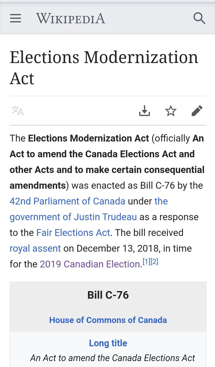 8) More concern grew as Justin Trudeau's Liberal government made changes to our electoral process by passing a bill which made it so that a voter registration card was considered sufficient ID in order to vote. The law was passed before the 2019 election.