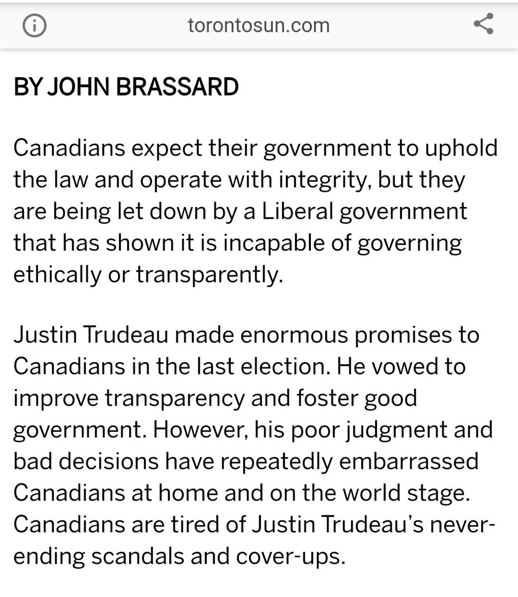 12) There is 0 transparency or accountability and there is rampant corruption in full public view, yet no one is ever held legally responsible, despite Trudeau's campaign promises. The so-called justice and law enforcement bodies and organizations are every bit as corrupt.