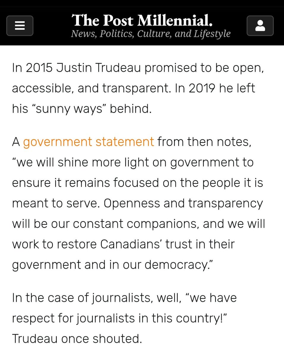 12) There is 0 transparency or accountability and there is rampant corruption in full public view, yet no one is ever held legally responsible, despite Trudeau's campaign promises. The so-called justice and law enforcement bodies and organizations are every bit as corrupt.