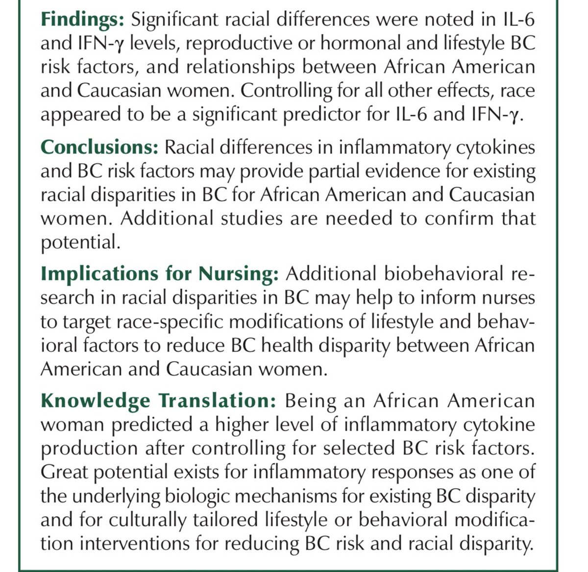 There’s an interesting line of research on racial disparities related to inflammatory cytokine production. This is particularly notable because doctors believe so-called “cytokine storms” may explain why some  #COVID19 patients get so sick and/or die. https://pdfs.semanticscholar.org/4349/119a40a16e2d583dfc5437ff8a54f57793c5.pdf