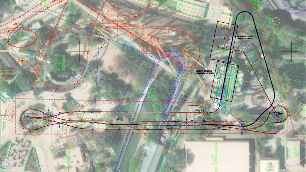 AlexIsHere04's tweet photo. BREAKING NEWS: A permit was just filed for Six Flags Magic Mountain which reveals a near clone of Jersey Devil coming in 2021! https://t.co/DAmz4IxZ85