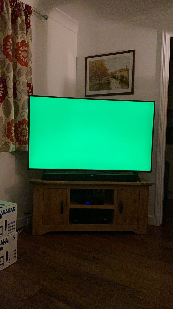 Rob_Tremaine's tweet photo. @NetflixUK Every programme I try and stream I get a green screen. Can you help? https://t.co/MeeFj8Yie1