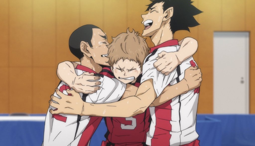 Kuroo is no some suave smooth guys. He’s shown to be very compassionate with volley ball and his close friends.