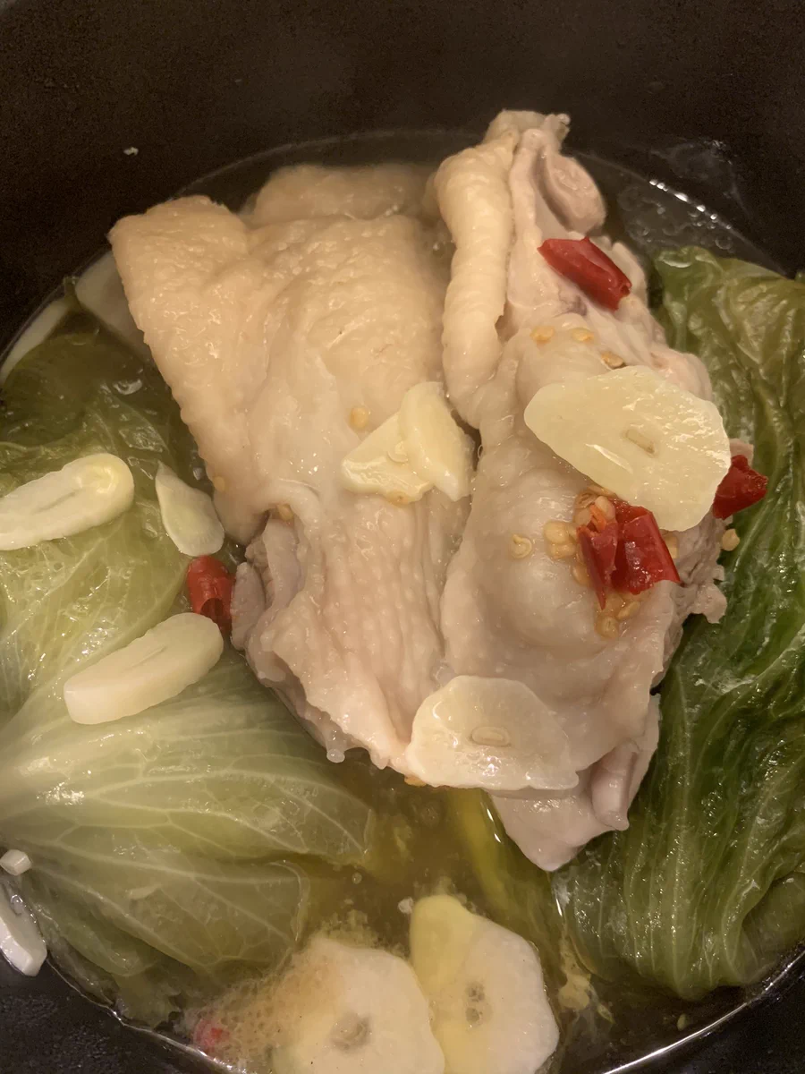 自炊力が成長してるｗｗ自分が作ったと信じられないくらい美味しいけど簡単にできる「洋風レタス鶏鍋」