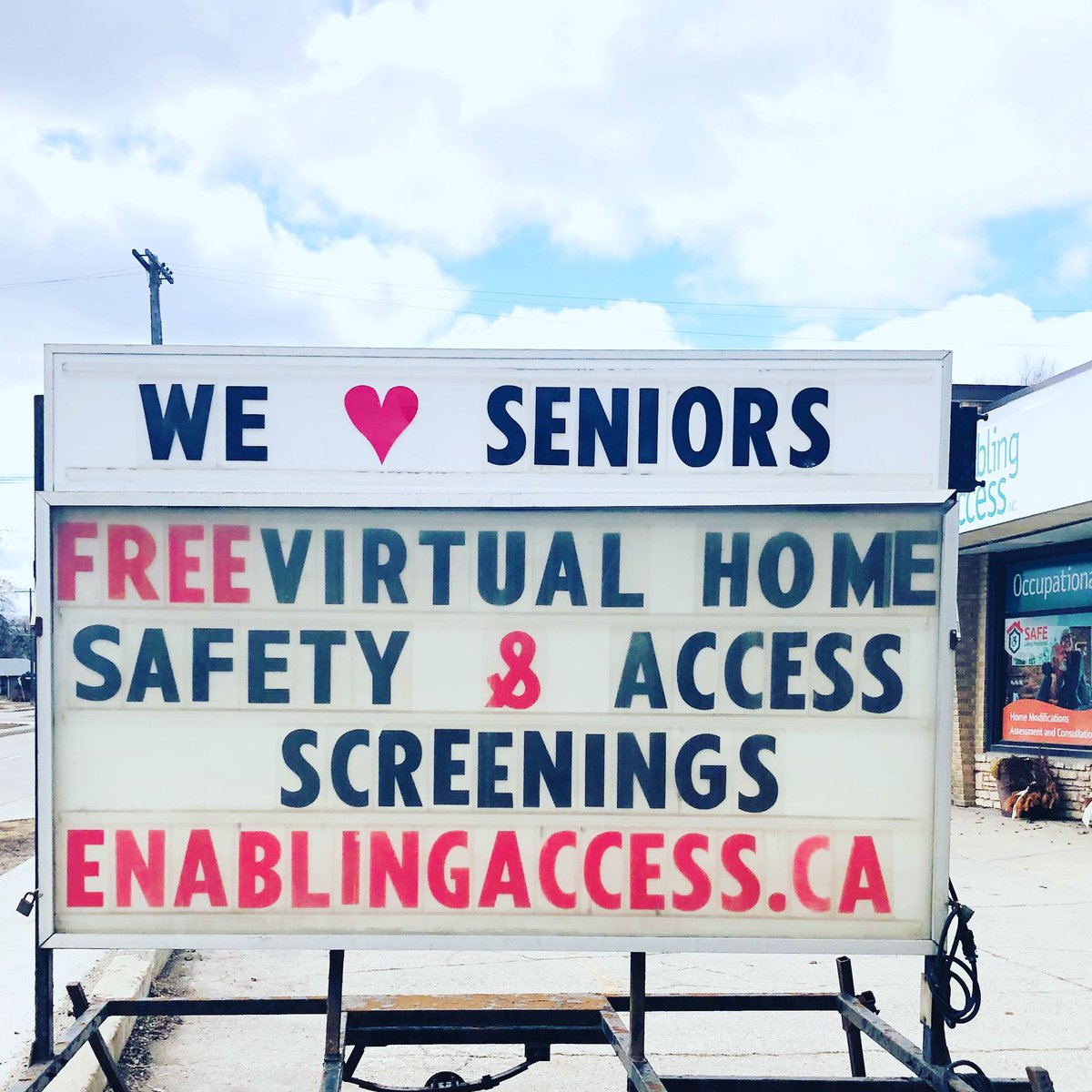enablingaccess's tweet photo. Call before they fall!  #covid19MB #seniors2020 #communityfirst #checkinwitheachother #weareintgistogether #occupationaltherapy https://t.co/R5r7oRrXM8