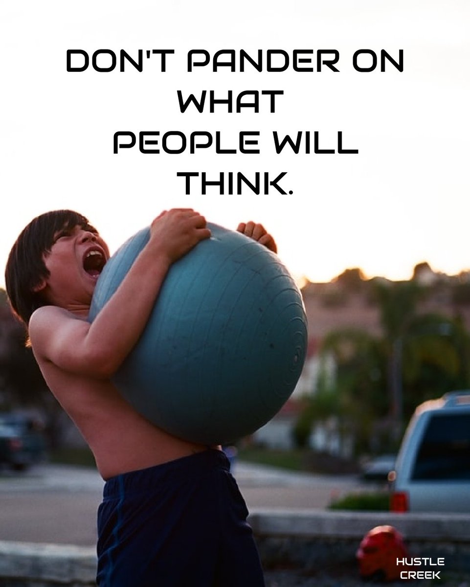creek_hustle's tweet image. Don&apos;t pander on what people will think.

@garyvee ❤️