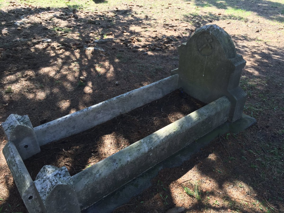 LucretTKnight's tweet photo. @neilhimself Hello! I’m reading The Graveyard Book to my children and they love it. Today, while practicing social distancing, my daughter and I searched our city’s oldest graveyard for the ghoul gate. https://t.co/GMLHr70e8J