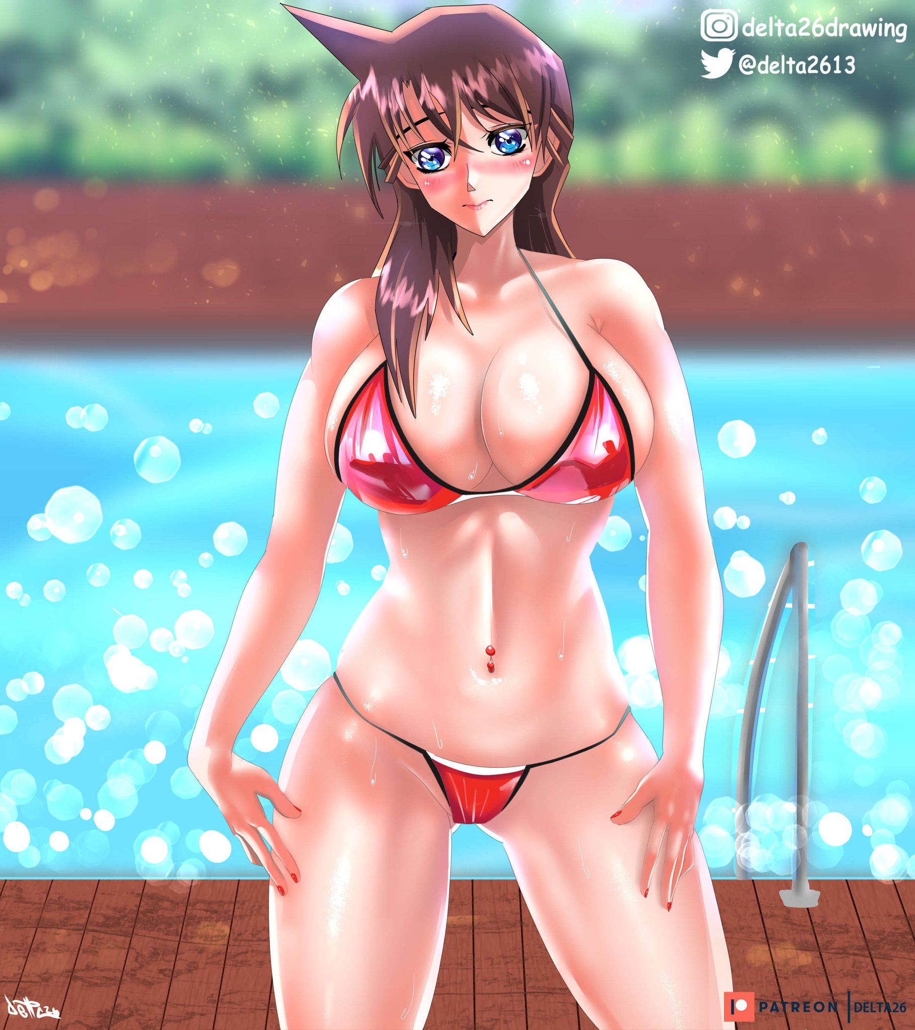 Mori bikini ran Shinichi Kudo