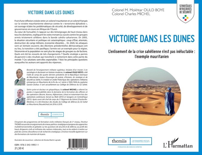 _THEMIIS_'s tweet photo. Avec le confinement, le temps est à la lecture ! Voici le dernier né de la collection SAS (Stratégies Africaines de Sécurité). Engagé dans le débat stratégique, #Themiis favorise la publication de travaux de recherche et les regards croisés. #Mauritanie https://t.co/SjLUvBa2Kl https://t.co/nOuSZNay5d
