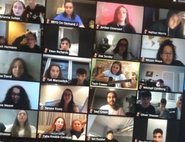 Wow. What a way to start the week! I feel so proud to be part of an organisation that embraces every challenge in order to bring teens together no matter what. Thank you to the 50 teens who joined our special UKI havdallah. A BBYO family is the best family you could wish for❤️❤️