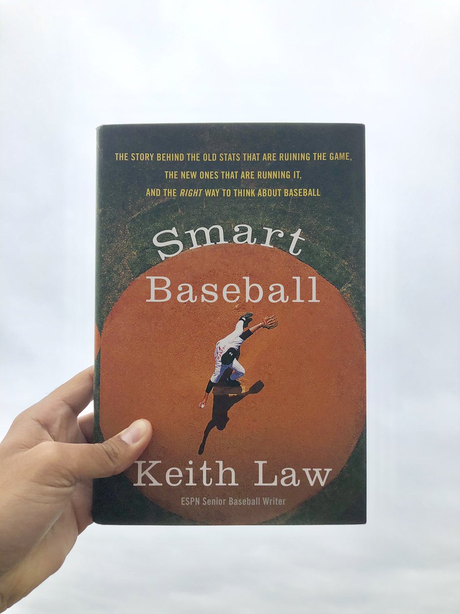 15. Smart Baseball by Keith Law Page Count: 291 (4,914 total) Began: April 9thFinished: April 11th