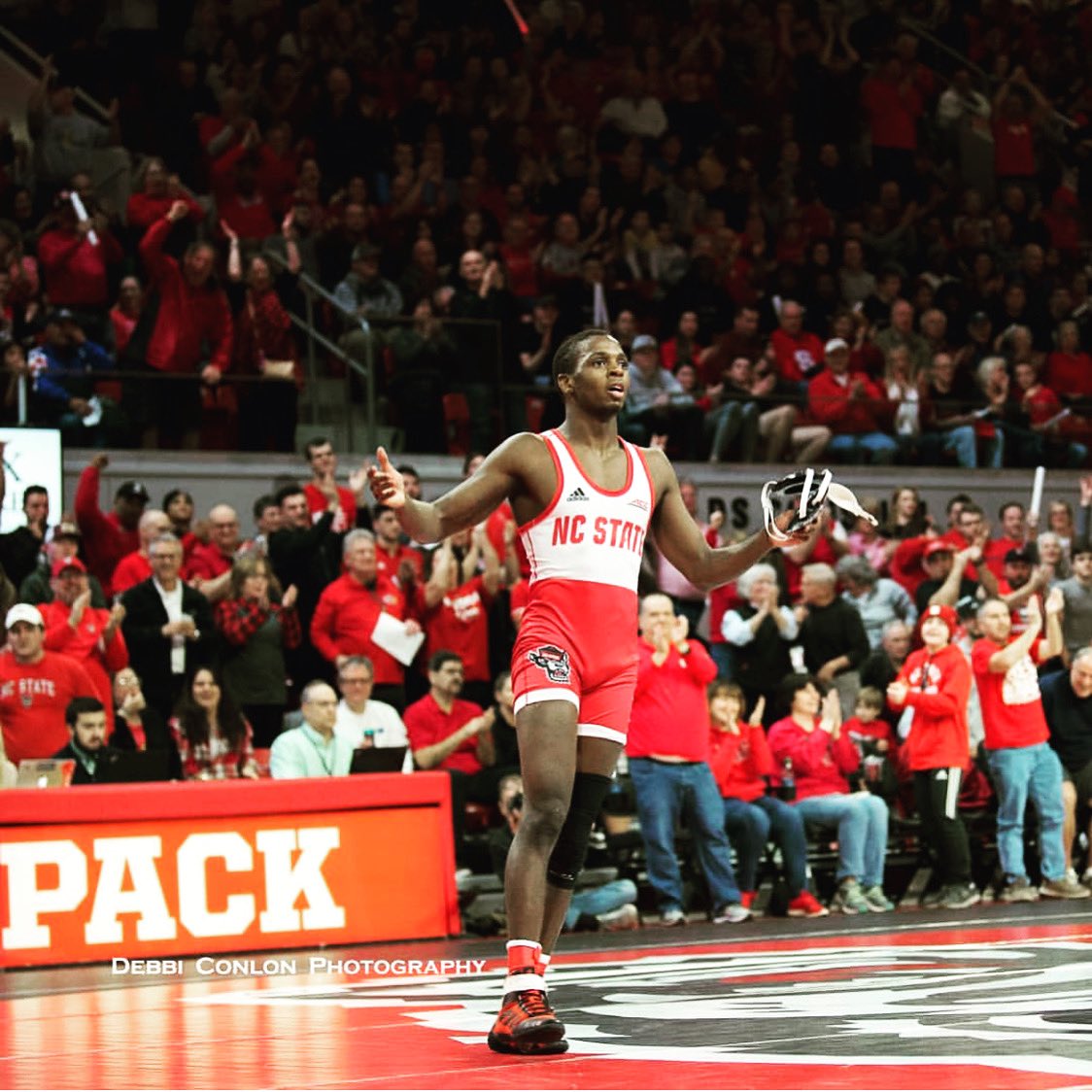 Iamtariqwilson's tweet photo. I’m going to say this ☝🏾 time and ☝🏾 time only.... There is No Place I’D Rather Be Than NC STATE !! 🐺🐺 https://t.co/HS8E1Fknfm