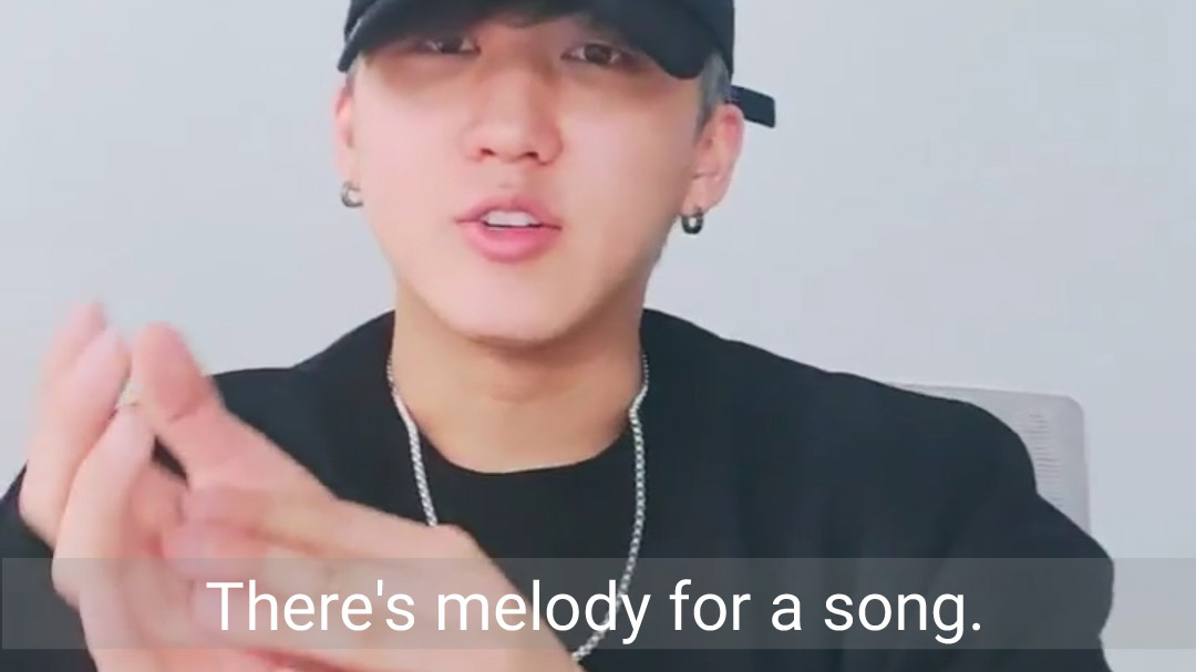 1. FLOW↬ there's melody for the song and flow for rap└ it's like a melody for rap part, rap part without lyrics.