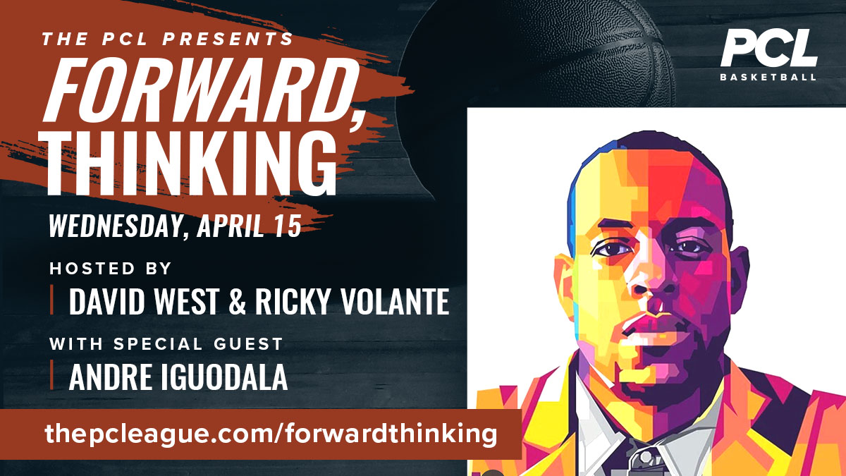 Coming this Wednesday, April 15th, <a href="/andre/">andre</a> joins <a href="/D_West30/">David West</a> &amp; I on <a href="/the_pcleague/">The Professional Collegiate League</a>'s "Forward, Thinking" Episode 2 to discuss tech, mentorship, mental/physical wellness, basketball, &amp; much more. You don't want to miss it! 

#forwardthinking