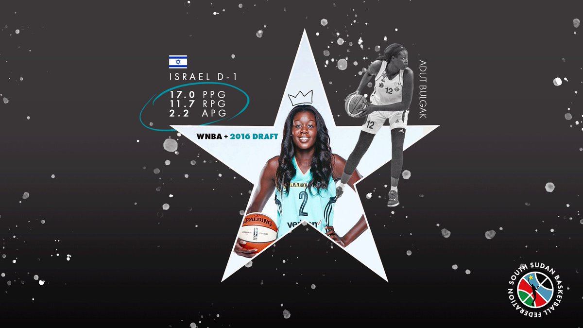 SSBFed's tweet photo. Celebrating WNBA star @adutbulgak who dominated this season in Israel Top League averaging a double double!
#YaWhoDa #SouthSudanBasketball πΈπΈπ https://t.co/V0hARXLqwL