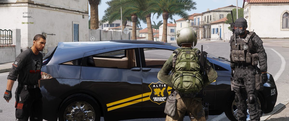 Nillers_'s tweet photo. #CMFieldReport📰
Thanks to @OlympusServer for inviting me to do a little roleplay and showing me around their server. I had a wonderful time starting a gang (#Nillerites) and then being the best Barney Fife in the Altis PD! Great memories created!

https://t.co/tx8Xm7k9J6 https://t.co/d9EPJiUKnK