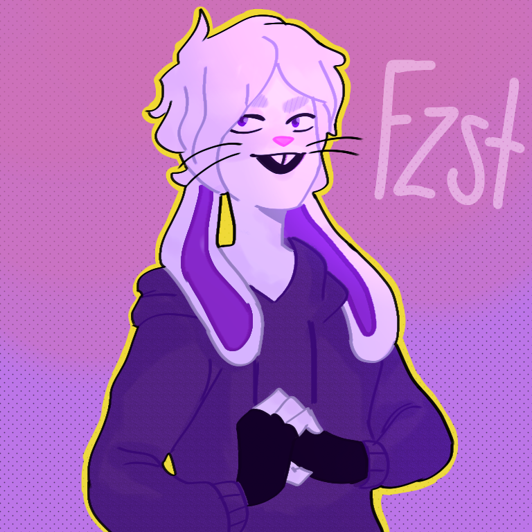 ewfv22's tweet photo. En estos momentos de estar encerrados en nuestras casitas, cuidando de nuestra salud me he estado aburriendo. Ahora las críticas y opiniones de Yt me quitan el aburrimiento, me encanta @_Fzst ,me entretengo y me encanta tus  videos. Adoro a este furry owo💜 https://t.co/jAwVX4ddkc