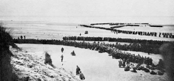 1 ST – DUNKIRK BATTLEAfter France got invaded the allies were surrounded in Dunkirk. then Winston Churchill gave his order for activation of dynamo operation to evacuate the British army back to England before they got destroyed by Germans , *3