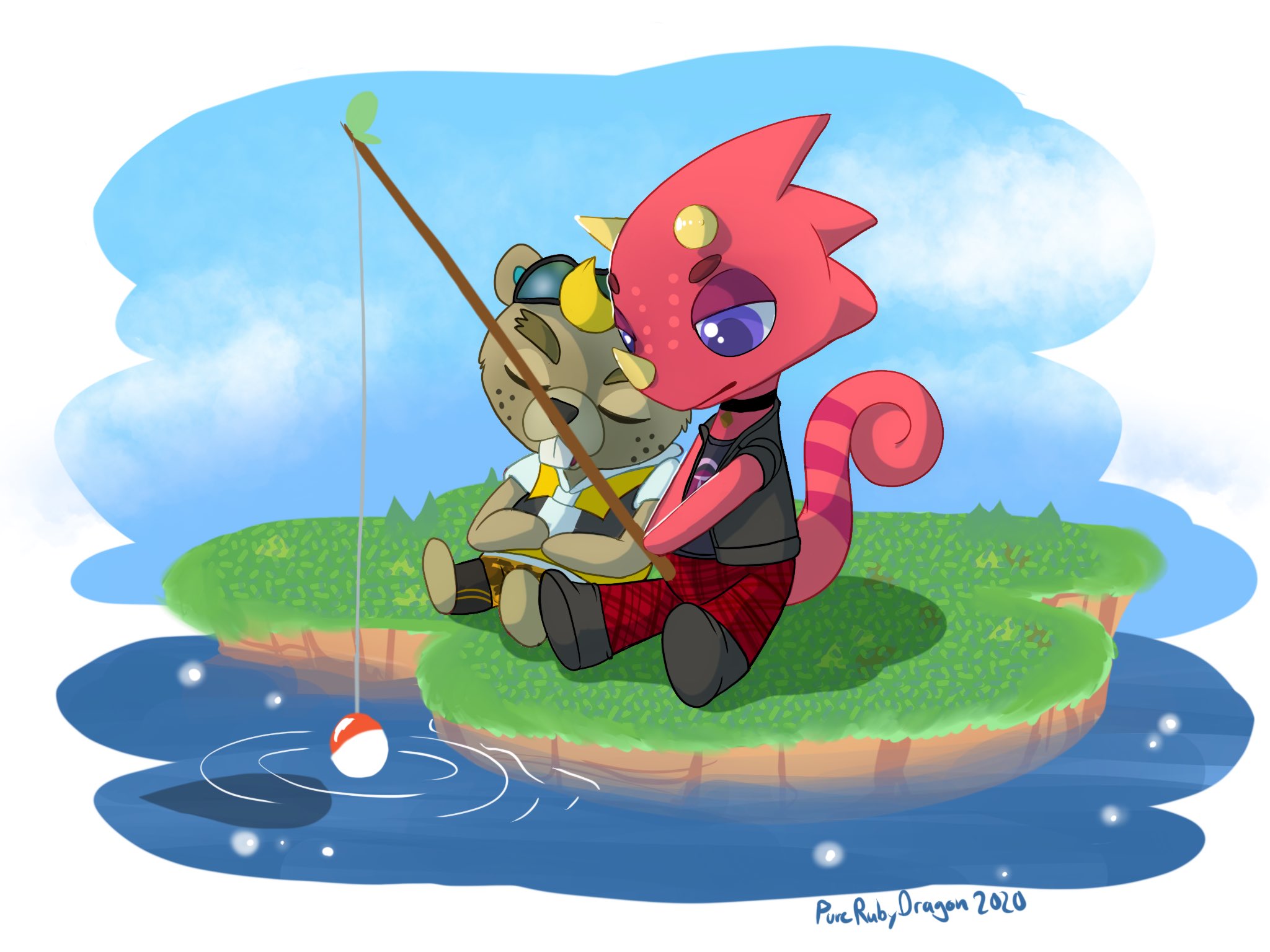 Dr. Dragon on Twitter "They are boyfriends. AnimalCrossingNewHorizons