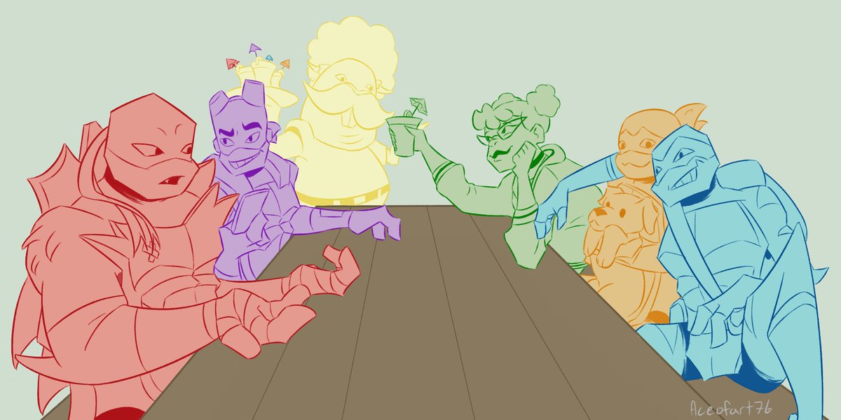 aceofart_76's tweet photo. Rottmnt Week Day 7: #WhyWeLoveROTTMNT: So I mainly agree with a lot of the other posts floating around for this prompt! The unique character design, the solid, fluid animation, the different take on the entire series, and I just love the comedy in it! #ROTTMNTweek #rottmnt #tmnt https://t.co/iB5ViHYZg9