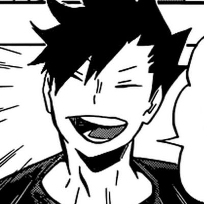 Kuroo Tetsurou just have the cutest smile in this picture.