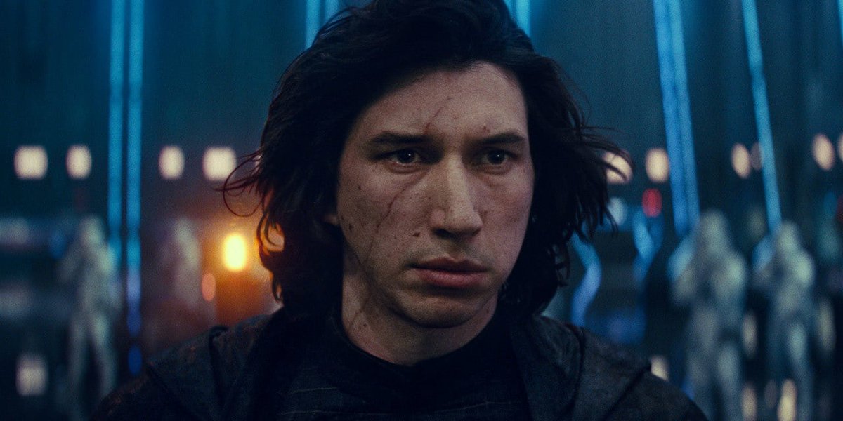 kylo ren - i haven't seen the movies but his face just annoys me- i know he doesn't shower - his stans are the worst breed on this app