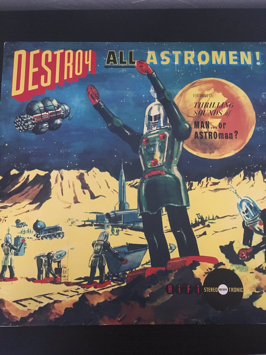  @johnjoepayne Destroy All Astromen! - Man... or ASTROman?
