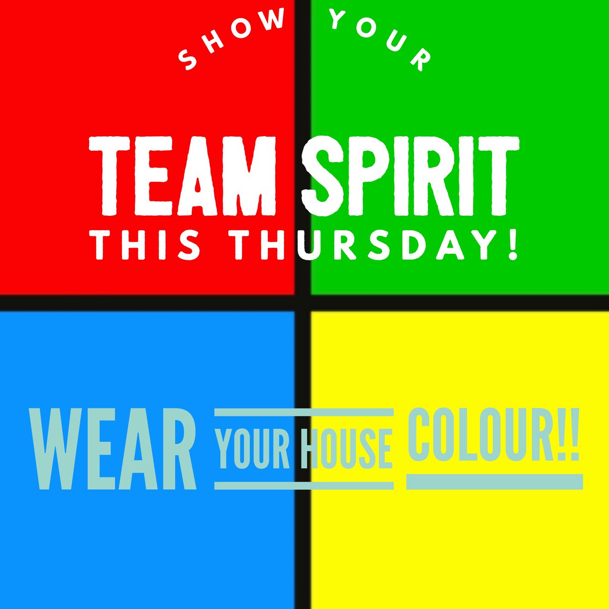 MsRoosKindie's tweet photo. We can still represent our house colours from home!! Send us pictures wearing your colour!!! I will be wearing my Blue!! #HouseColoursFromADistance @LakeSimcoePS https://t.co/mn5avbQavF