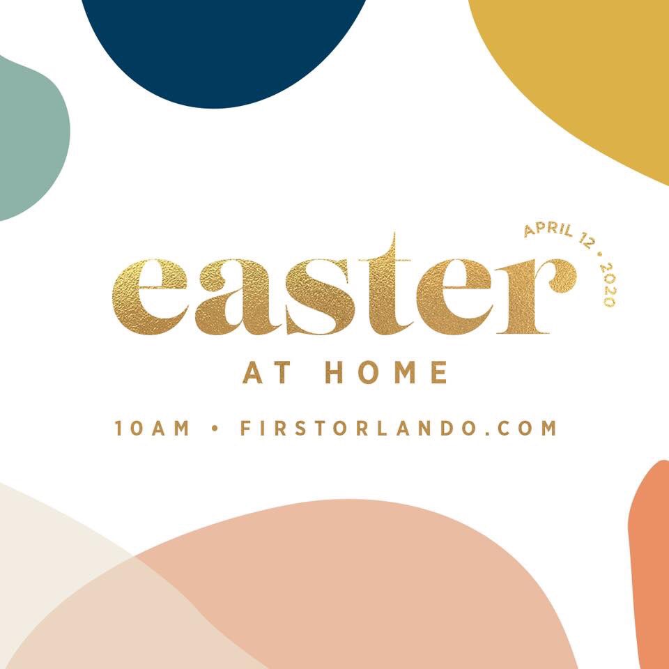 FirstOrlando's tweet photo. YOU have something to give away today. Know what it is? 🤔 An invite to join you at Easter At Home at #FirstOrlando! God can use your invitation to CHANGE someone's life!  See you tomorrow at 10:00am on Facebook (@firstorlando), YouTube (@fbcorlando) and https://t.co/iUjBpcL2Tw https://t.co/c8triPv2KP