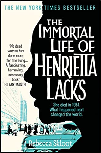 DAY 22: "The Immortal Life of Henrietta Lacks" by Rebecca Skloot.Covid-19 has cast the awful nexus of medicine, class and race into stark relief. This biography illuminates these ancient inequalities, contrasting scientific progress with moral stagnation. #lockdownlibrary