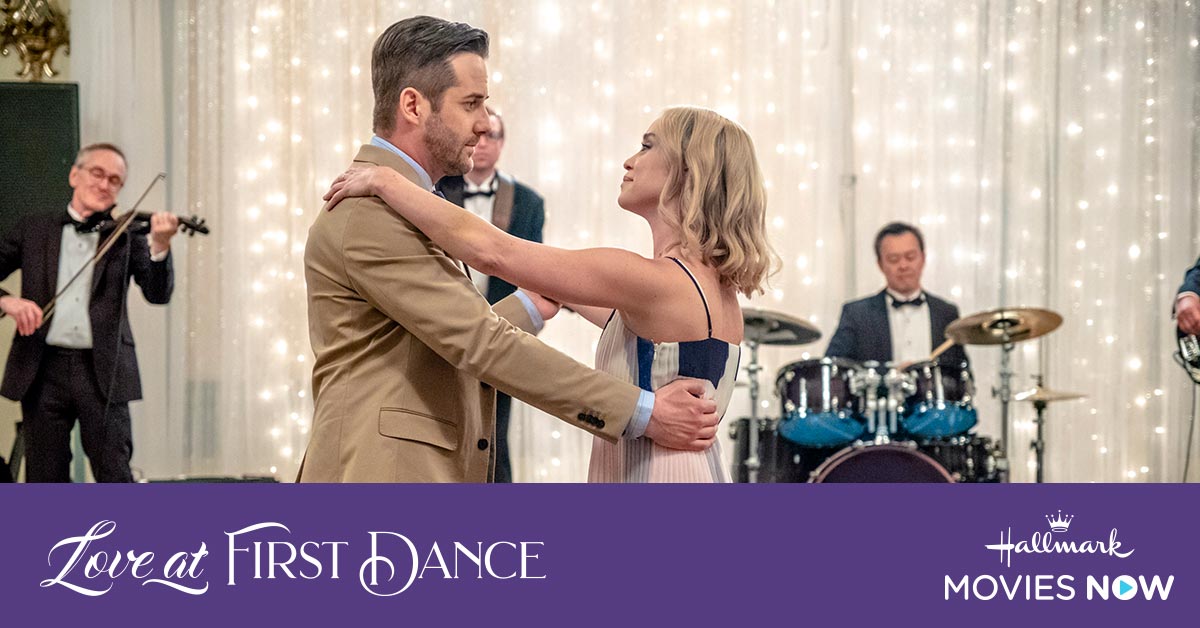 HallmarkPlus's tweet image. Watch #LoveAtFirst Dance. Hope (@becbecbobec) has to teach Manhattan's former "Most Eligible Bachelor" how to dance for his very fancy society wedding. As the two spend more and more time together, things seem to heat up! Will these two pursue a romantic relationship?