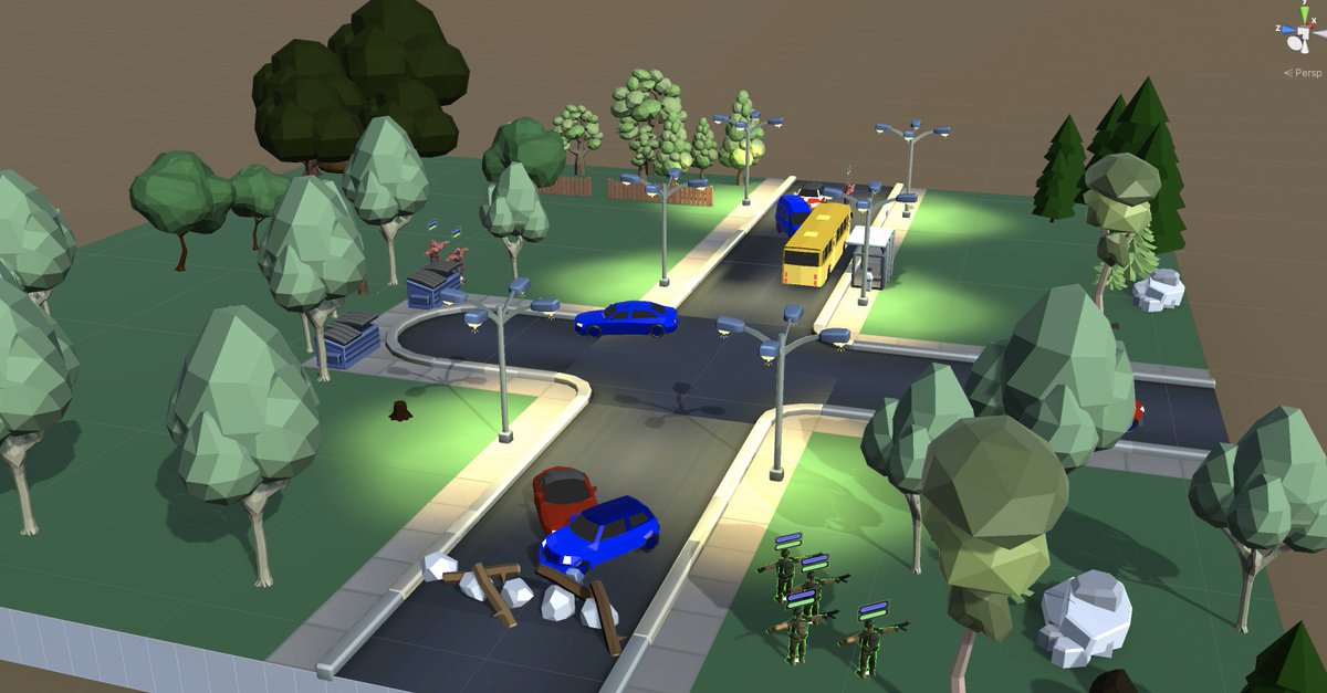 I wish I could show more progress, but have only been able to work on a new test-level and lighting took forever... still not done though 😰

#madewithunity #screenshotsaturday #gamedev #indiedev #IndieGameDev #indiegame #gamedesign