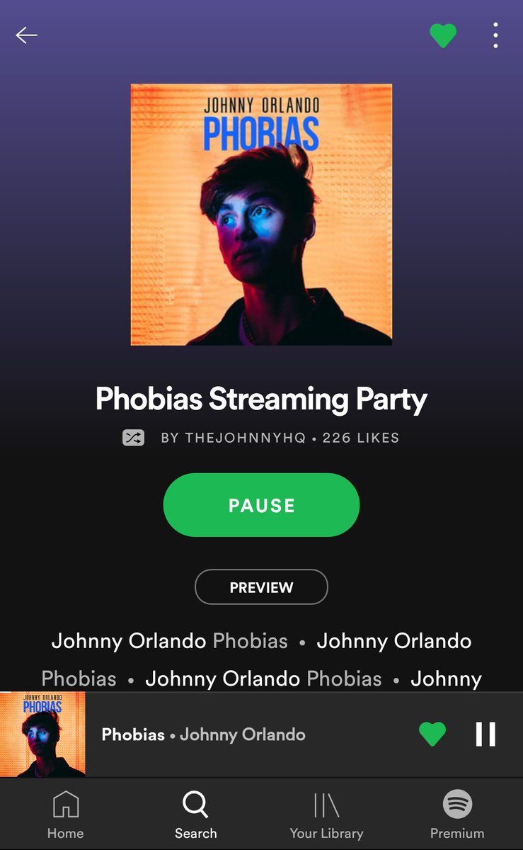johnnygtbadnews's tweet photo. #Johnnystreamingparty starts now!  ❤ keep streaming Phobias cause we got a new bop in 3 days! @TheJohnnyHQ @johnnyorlando https://t.co/AKOCigQgb5