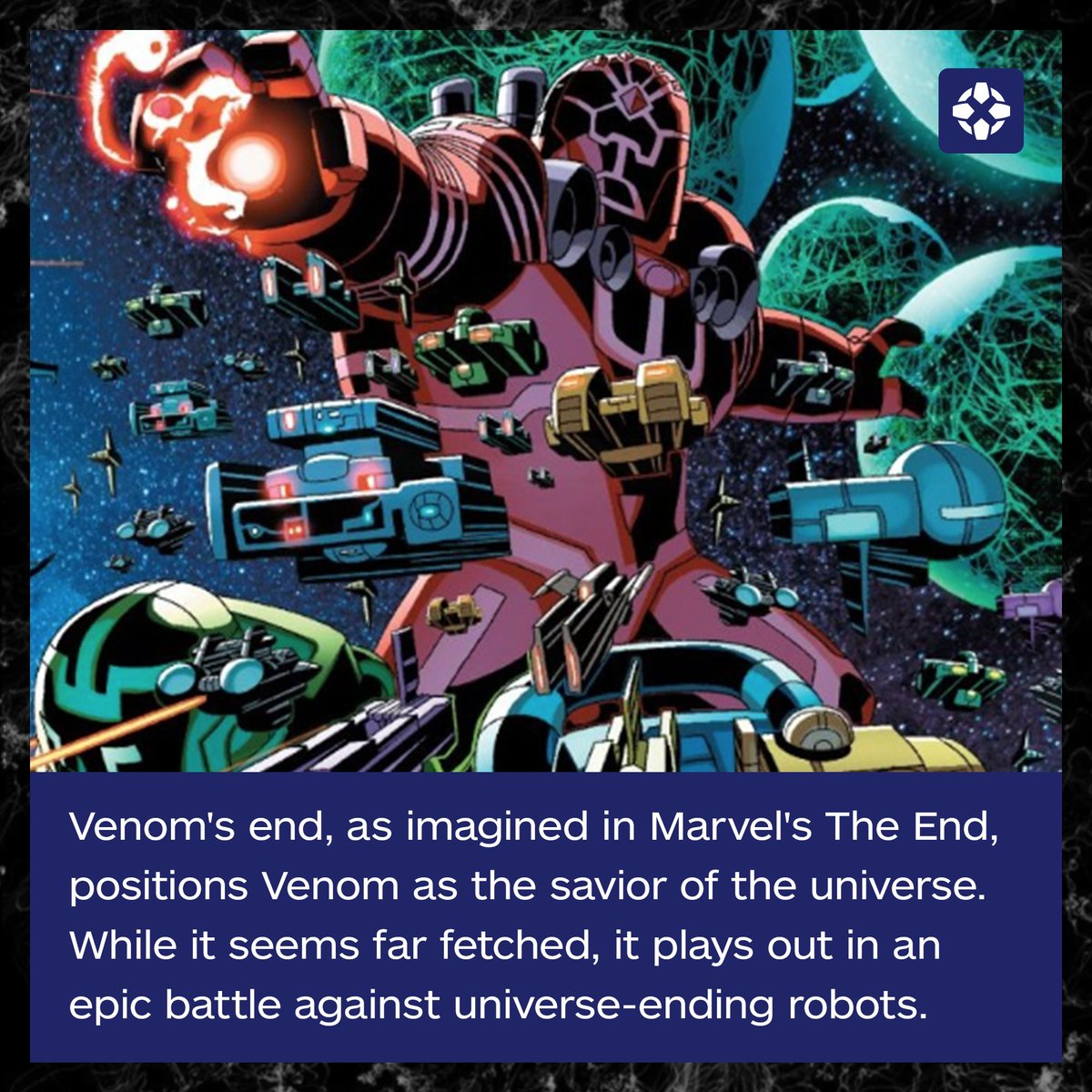 Venom may be the most powerful being in the universe, according to this new Marvel comic.  https://bit.ly/2yLOxiy 
