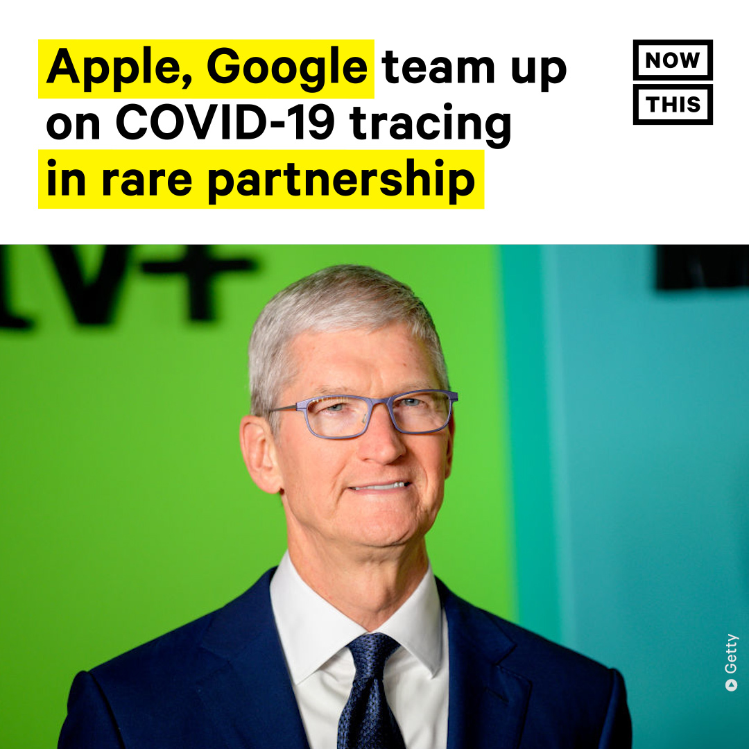 Apple and Google say they are partnering on technology to inform people if they’ve been exposed to the coronavirus. Contact tracing is seen as an integral step in re-opening society before a COVID-19 vaccine exists.